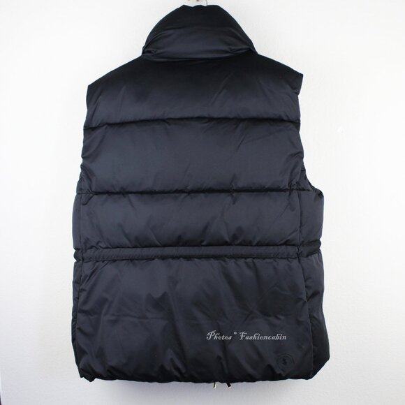 NWT Save The Duck Ren Puffer Vest, Black, 6/XL– Eco-Friendly, Drawstring Waist - Picture 8 of 15